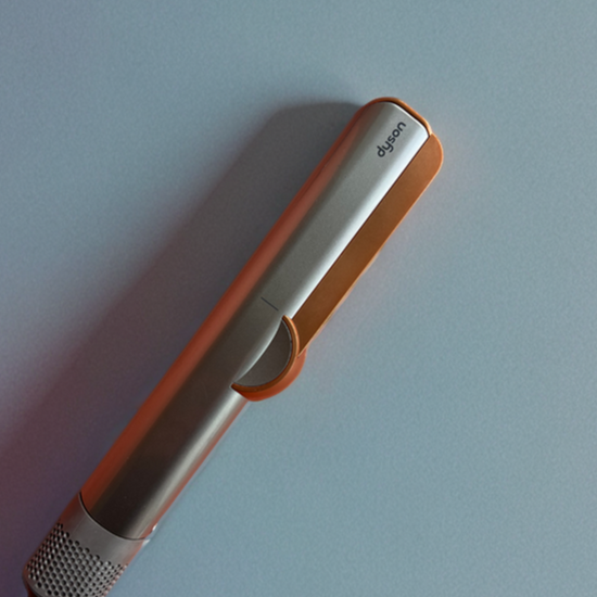 dyson airstraight on blue backgorund 